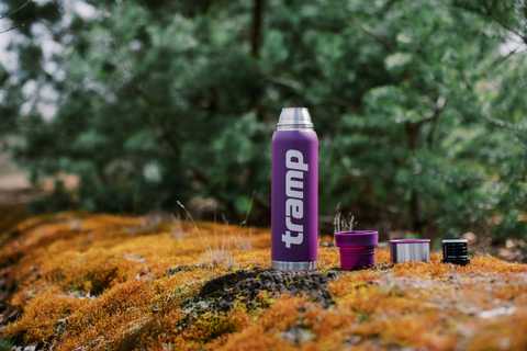 Термос Tramp Expedition Line 0.9 л фиолетовый Фото 2